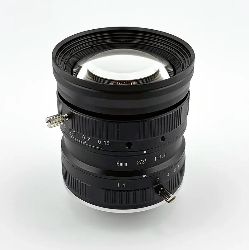 6-mm-C-Mount-Objektiv, 2/3", 5 MP