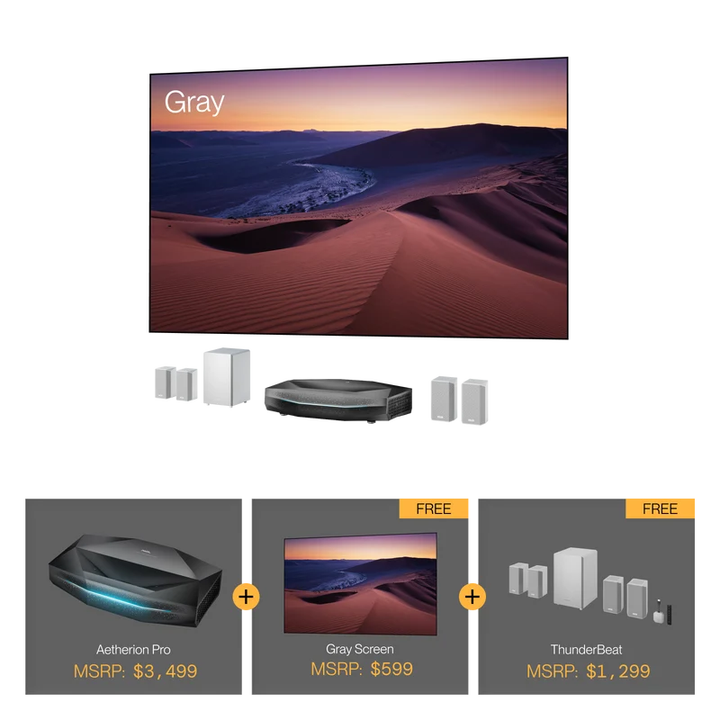 Aetherion Pro Man Cave Cinema Bundle