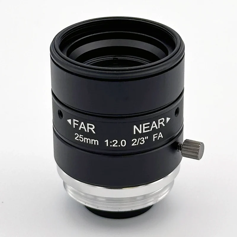 25-mm-C-Mount-Objektiv, 2/3", 12 MP