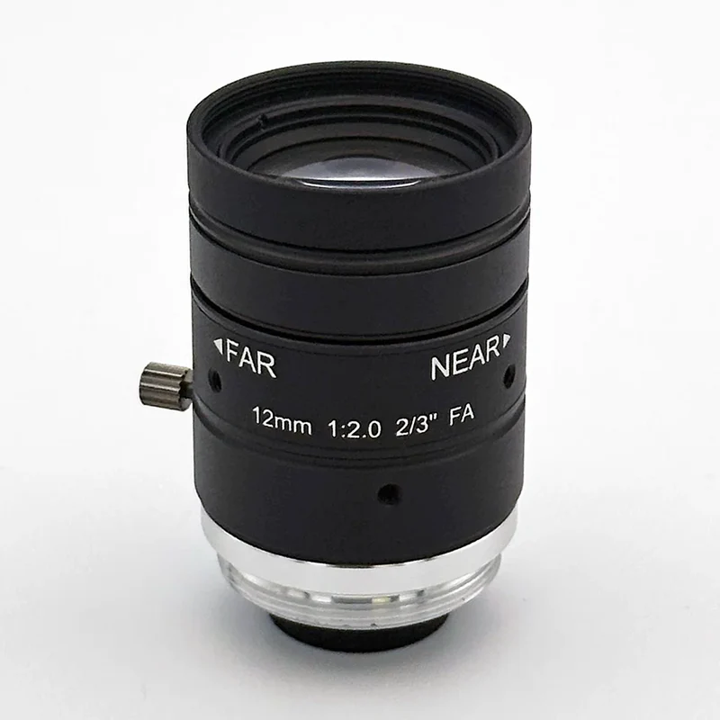 12-mm-C-Mount-Objektiv, 2/3", 12 MP
