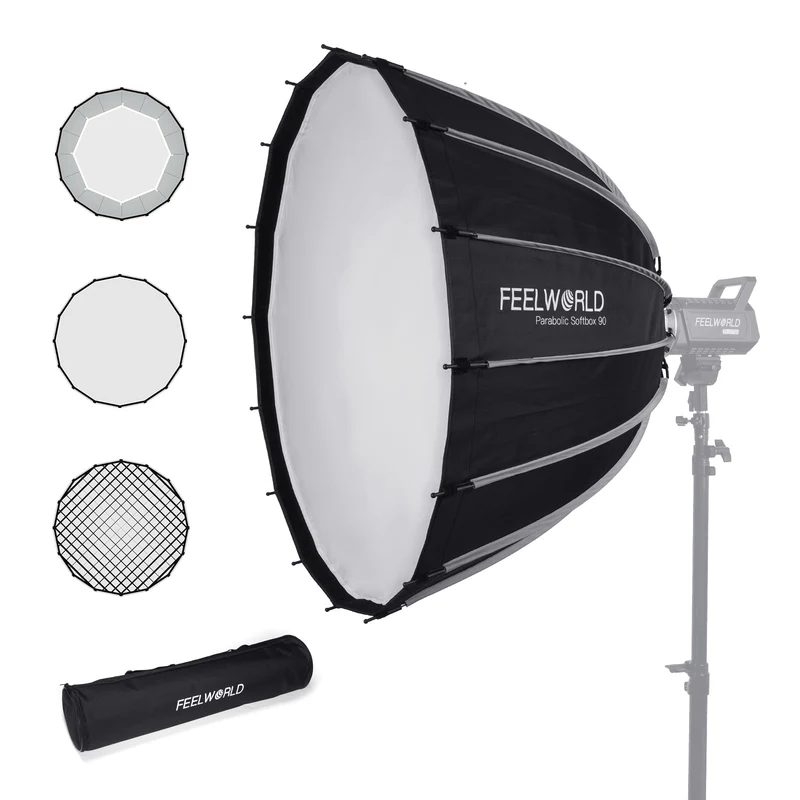 FEELWORLD FSP90 V2 90 cm 35.4 Zoll tragbare Parabol-Softbox
