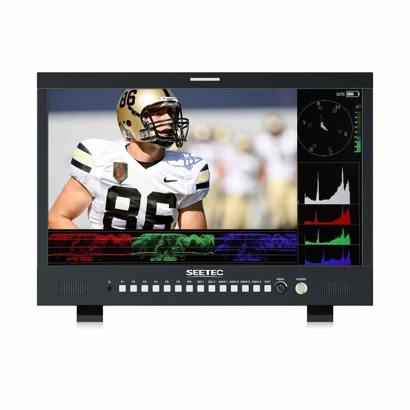 SEETEC M215S 21.5" 1000nit Multi View Broadcast Director Monitor 1920x1080 IPS 3G SDI HDMI 2.0 GPI-Steuerung